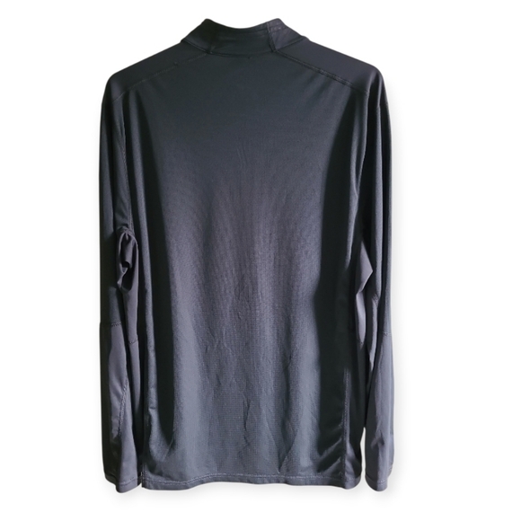 Mountain Hardware Mens 1/4 Zip Base Layer Longsleeve Shirt Dark Grey Size XL - Picture 11 of 17